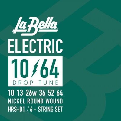 大鼻子樂器 La Bella 電吉他弦 HRS-D1 Electric Guitar Drop Tune