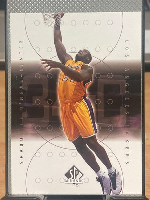 Shaquille O’Neal SP Authentic扣籃卡