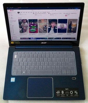 Acer FHD14吋 i5-7200U 8G/256G SSD 藍 鍵盤背光 附充電器 SF314-52