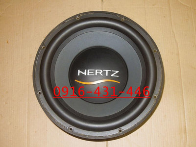 義大利 HERTZ HX 300 D 雙磁雙音圈 12吋 重低音喇叭