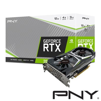 PNY GeForce RTX 2060 12GB UPRISING 顯示卡