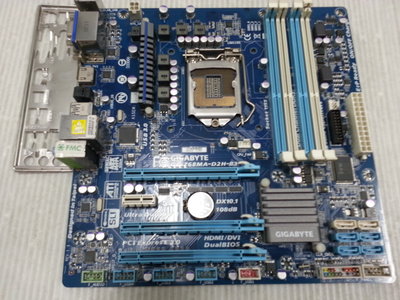 【 創憶電腦 】技嘉 GA-Z68MA-D2H-B3 DDR3 1155腳位 主機板 附檔板 直購價 900元