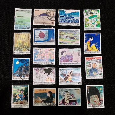 (G05)外國郵票 日本 1979-81年 日本歌曲 1-9集 20全