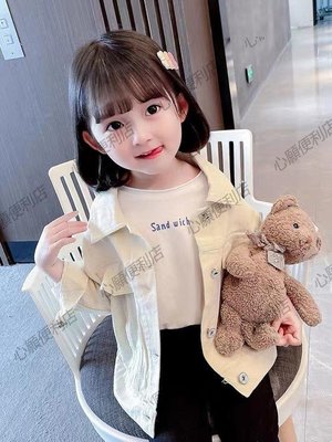 巴拉巴拉韓系女童牛仔外套春秋洋氣時髦2022年新款韓版女寶寶衣服童裝牛仔背心-心願便利店