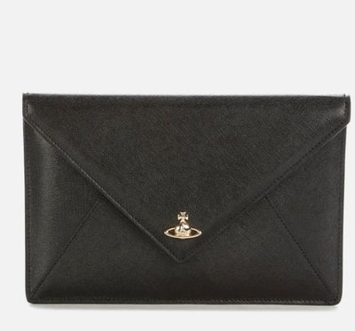 代購Vivienne Westwood Victoria Envelope Clutch Bag英國優雅簡約信封手拿包