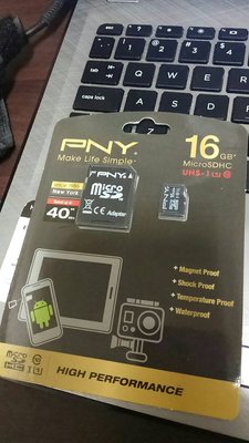 PNY 16GB MicroSDXC UHS-1 C10 記憶卡 16G