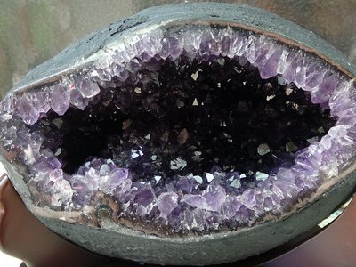 ~shalin-crysta~烏拉圭原礦皮紫水晶洞~8.3公斤(B)~嘴大吃四方~藏風聚氣~招財納祥~低價起標!
