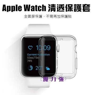 魔力強【薄型保護套】Apple Watch series 5 S5 40mm / 44mm 不用再貼保護貼 清水套隱形盾