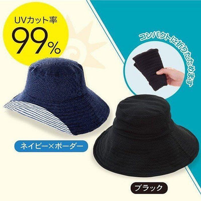 [售出］日本COOL UV CUT HAT CoolMax涼感纖維 大帽簷漁夫帽/遮陽帽 防紫外線 遮蔽率99% 可折疊 防曬