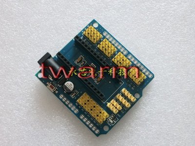 《德源科技》r)Arduino NANO UNO 多用擴展板 黃色排針 多用擴展模塊