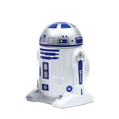 [現貨]星際大戰R2-D2馬克杯 機器人立體3D 咖啡杯 STAR WARS飲料水杯禮物惡搞古怪