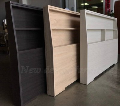 【N D Furniture】台南在地家具-木心板置物型床頭片/套房用床頭板/租屋家具5尺(三色可挑)NS