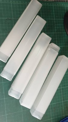 5個塑膠收納管-最大可裝到 35mm大約3.5公分 直徑左右的 伸縮型半透明塑膠套管 (收納管)收納盒小東西放置盒放置管