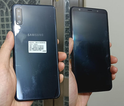 Samsung A7 2018 A750GN/DS Android 10 4GB/128G 6吋 2018年上市