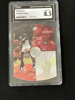 [NBA球卡] Michael Jordan球卡, 喬丹籃球卡 鑑定卡