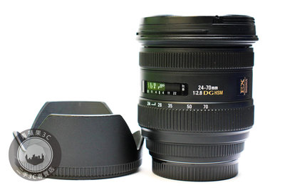 【台南橙市3C】SIGMA 24-70mm f2.8 IF EX DG For Canon 二手鏡頭 公司貨 #88533