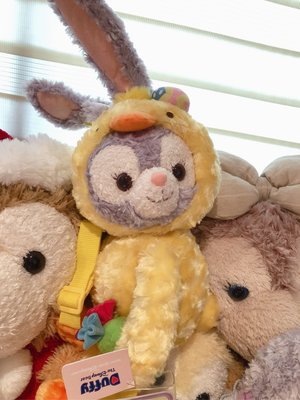 【薰衣草舖子】香港迪士尼 史黛拉 Stellalou 復活節系列 兔子 背包。玩偶