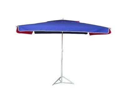 【戶外遮陽傘】大陽傘 大雨傘 攤販傘 海灘傘-80英吋正方形(子母傘)有防風.有銀膠【同同大賣場】