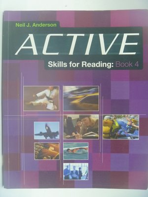 【月界二手書店】Active Skills for Reading：Book 4_Neil　〖語言學習〗AIV