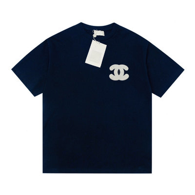 Chanel T恤 香奈兒也可以很潮 雙C毛巾圖案 男女同款T恤 短袖上衣 百搭單品