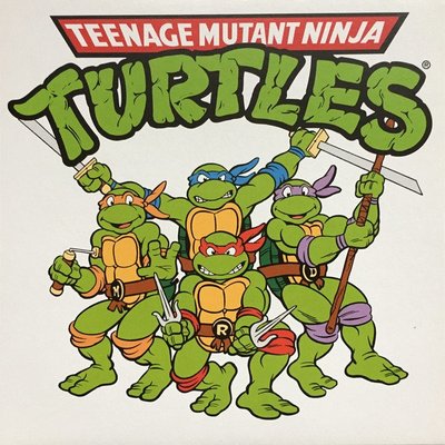 【已絕版】Teenage Mutant Ninja Turtles 忍者神龜 7寸 液體黑膠