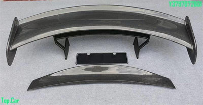 適用于賓士AMG GT GTS GTC改裝Black Series款真碳纖維尾翼雙層  /請議價