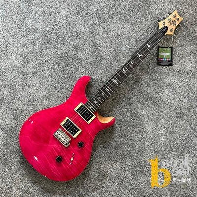 [反拍樂器]PRS SE CUSTOM GA-PRS-CM4/BQ 粉紅色 電吉他 公司貨 免運