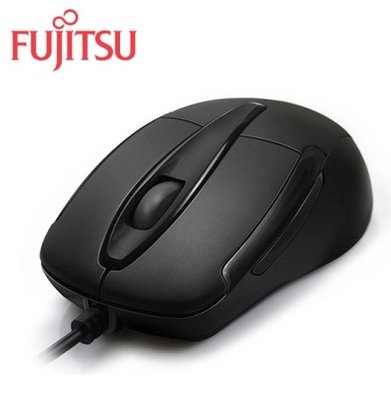 全新附發票 一年保固！FUJITSU 富士通 WH105 USB 有線光學滑鼠 有線滑鼠 光學滑鼠