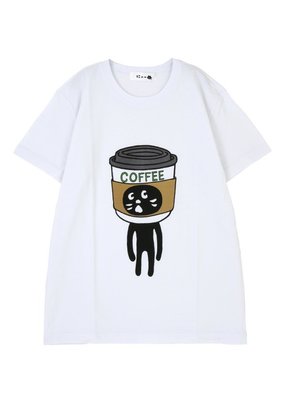 ☆ NFNL☆ Ne-net 2017新款 超可愛療癒系 COFFEE咖啡貓咪短T短袖T恤 JOUETIE BEAMS