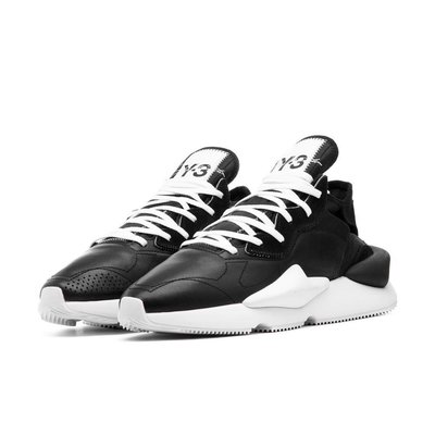 Adidas Y-3 Kaiwa Black White Black Heel F97415 代購附驗鞋證明