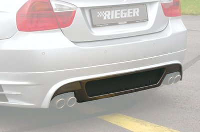【樂駒】RIEGER BMW E90 E91 LCI 335i 後下擾流 後下巴 空力 Carbon 碳纖維 外觀