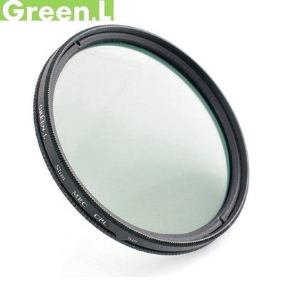 我愛買#Green.L抗污多層鍍膜49mm偏光鏡(偏薄框)MC-CPL偏光鏡MRC環形偏光鏡環型偏光鏡圓偏光鏡圓形偏光鏡