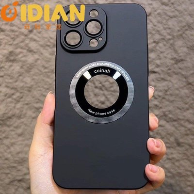 超薄磨砂防指紋硬殼帶鏡頭保護膜帶防塵網矽膠殼兼容 iPhone 12 13 14 Pro Max 14 Plusi-奇點家居