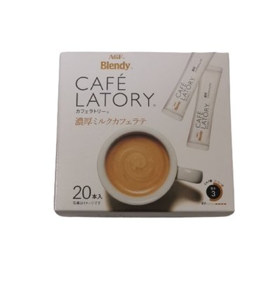 新品上市 AGF Blendy系列咖啡 濃厚拿鐵咖啡20入【FIND新鮮貨】
