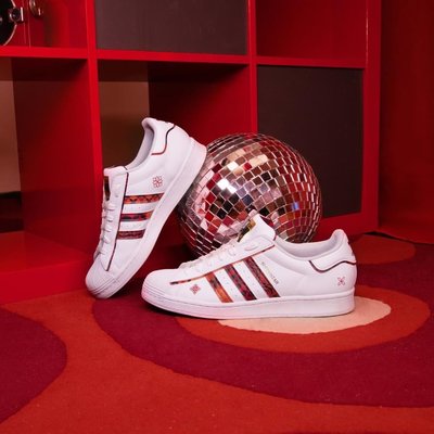 【豬豬老闆】ADIDAS OG CNY SUPERSTAR 白紅 新年風 圖騰 經典 休閒鞋 男女鞋 GX8839