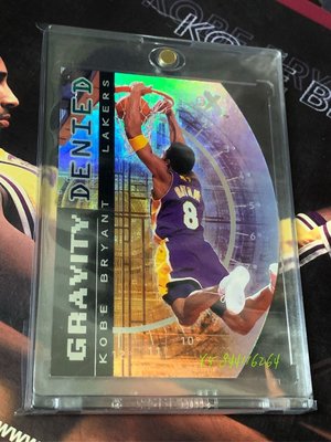 2000-01 EX Gravity Denied Kobe Bryant 老大早期切割特卡