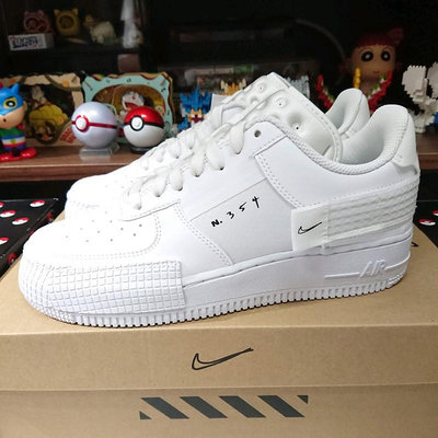 Nike Air Force 1 AF1 Low Type Triple White 全白 CQ2344-101