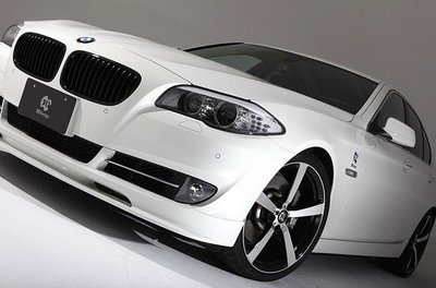 【樂駒】3D Design BMW F10 5 Series 前下巴 前下擾流 套件 素材 需烤漆 日本 改裝 大廠