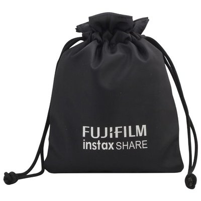 《WL數碼達人》FUJIFILM instax SHARE SP-1 原廠 束口袋 相機袋 適用 SP1 ~黑色~免運費