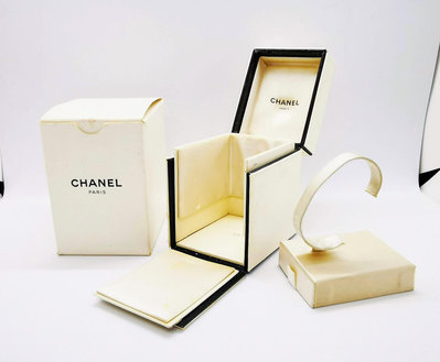 #1 Chanel Premiere Matelasse 香奈兒首映場 菱形格紋原廠手錶盒 收納盒附外盒