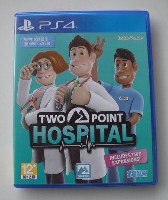 PS4 雙點醫院 英文版 Two Point Hospital