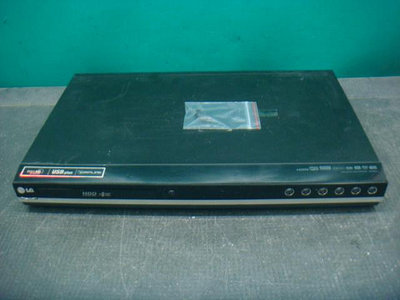 紅螞蟻跳蚤屋 -- (G299) LG RH387H DVD錄放影機 硬碟式160GB 會過電 請看說明【一元起標】