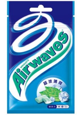 『口香糖』Airwaves 超涼無糖口香糖-超涼薄荷口味 20顆