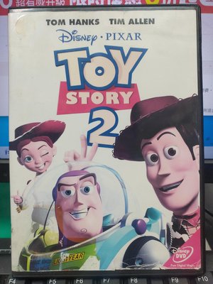 挖寶二手片-Y05-847-正版DVD-動畫【玩具總動員2】-迪士尼(直購價)海報是影印
