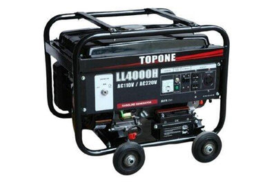 【優質五金】TOPONE LL4000H 4000W 電動啟動 高效能汽油 發電機引擎發電機 電啟動