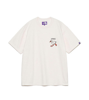 THE NORTH FACE PURPLE LABEL 紫標FFFES Embroidered Graphic Tee 短袖NT3414N。太陽選物社
