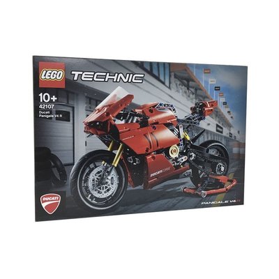 特賣-LEGO 樂高 42107科技系列 杜卡迪V4R摩托 正品益智禮物