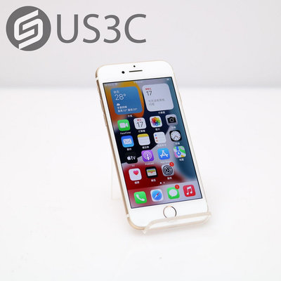 【US3C-桃園春日店】【一元起標】公司貨 蘋果 Apple iPhone 7 128G 金 4.7吋 A10晶片 IP67防水防塵等級 Touch ID
