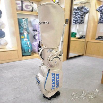 韓國PG高爾夫球包男女新款拉桿滑輪GOLF球桿包便攜式球包