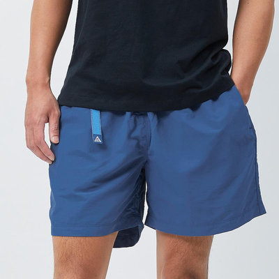Nike NRG ACG TRAIL SHORT 男 藍 質感 防潑水 越野 舒適 短褲 CZ6705-491